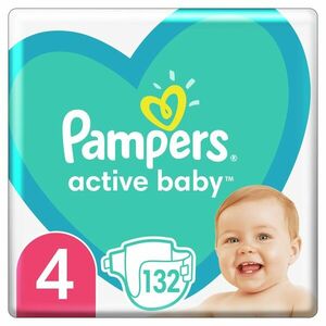 Pampers Active Baby MP+ S4 (9-14kg) 132 ks vyobraziť
