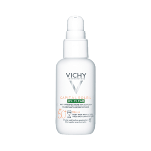Vichy Capital Soleil UV-Clear ochranný fluid proti nedokonalostiam pleti SPF50+, 40 ml vyobraziť