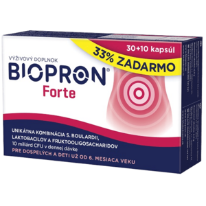 Biopron Forte 30+10cps 40 ks vyobraziť