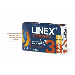 Linex COMPLEX 14 kapsúl vyobraziť