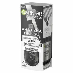 GARNIER Pure Active pleťové sérum AHA + BHA Charcoal Serum 30 ml vyobraziť
