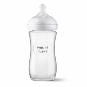 PHILIPS AVENT Fľaša Natural Response sklenená 240 ml 1m+ vyobraziť