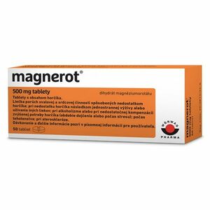 MAGNEROT 500 mg 50 tabliet vyobraziť
