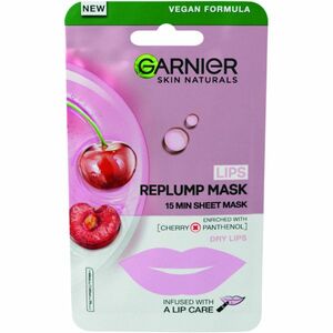 GARNIER Skin Naturals Textilná maska pery Cherry 5 g vyobraziť