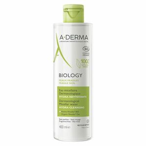 A-DERMA Biology Dermatologická micelárna voda hydratačno-čistiaca 400 ml vyobraziť