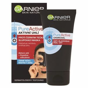 GARNIER Skin Naturals Pure Active Zlupovacia maska Aktívne uhlie 50 ml vyobraziť