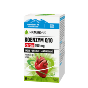 NATUREVIA Koenzým Q10 Cardio 100 mg 60 kapsúl vyobraziť