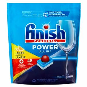 FINISH Power All in 1 Kapsule do umývačky riadu Lemon Sparkle 48 ks vyobraziť