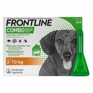 Frontline Combo Spot-On pre psy S 2-10 kg, 0, 67ml vyobraziť