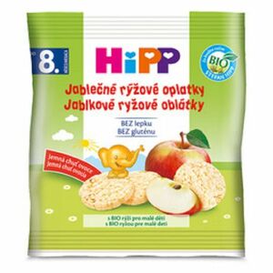 HIPP Jablčné ryžové oblátky bio 7m+ 30 g vyobraziť