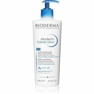 Bioderma Atoderm Créme Ultra vyživujúci telový krém pre normálnu až suchú citlivú pokožku s parfumáciou 500 ml vyobraziť