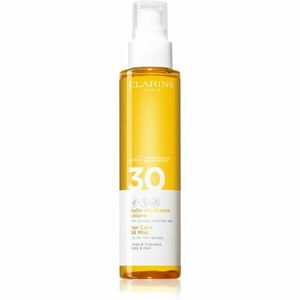 Clarins Sun Care Oil Mist suchý olej na vlasy a telo SPF 30 150 ml vyobraziť