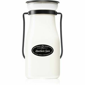 Milkhouse Candle Co. Creamery Mountain Rain vonná sviečka Milkbottle 227 g vyobraziť