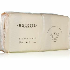 Agnotis Baby Diapers Supreme No 2 jednorazové plienky 4-8 kg 42 ks vyobraziť
