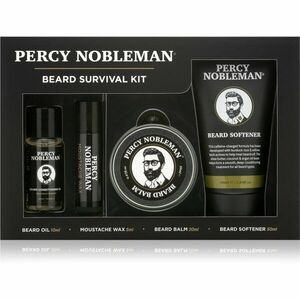 Percy Nobleman Beard Survival Kit sada (na bradu) vyobraziť