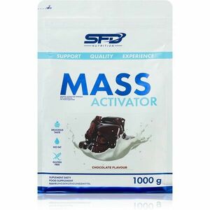 SFD Nutrition Mass Activator podpora tvorby svalovej hmoty príchuť Chocolate 1000 g vyobraziť