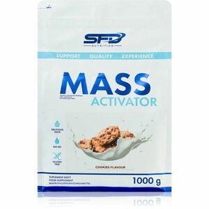 SFD Nutrition Mass Activator podpora tvorby svalovej hmoty príchuť Cookies 1000 g vyobraziť
