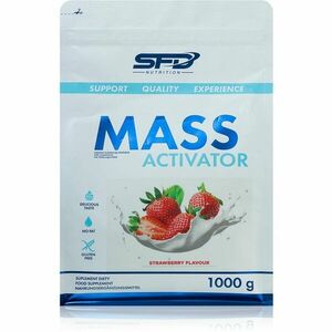 SFD Nutrition Mass Activator podpora tvorby svalovej hmoty príchuť Strawberry 1000 g vyobraziť