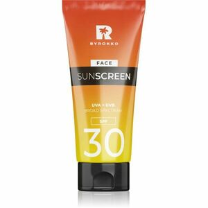 ByRokko Sunscreen opaľovací krém na tvár SPF 30 50 ml vyobraziť