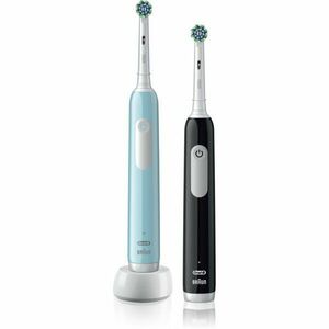 Oral B Pro Series 1 DUO elektrická zubná kefka Blue & Black 2 ks vyobraziť