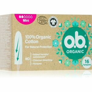o.b. Organic Mini tampóny 16 ks vyobraziť