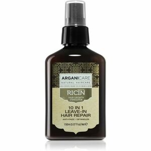 Arganicare Ricin 10 In 1 Leave-In Hair Repair vlasová kúra 10v1 pre výživu a lesk 150 ml vyobraziť