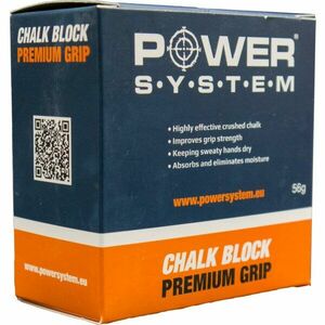 Power System Gym Chalk Block magnéziová kocka 56 g vyobraziť