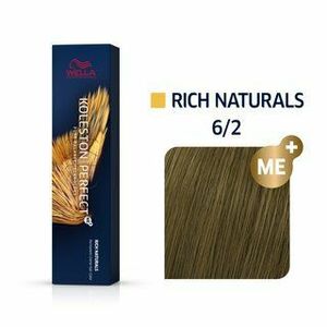 Wella Professionals Koleston Perfect Me+ Rich Naturals profesionálna permanentná farba na vlasy 6/2 60 ml vyobraziť