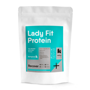 KOMPAVA LadyFit proteín vanilka a smotana 500 g vyobraziť