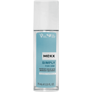 MEXX Simply For Him Dezodorant s rozprašovačom 75 ml vyobraziť