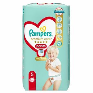 PAMPERS Premium Care veľ.5 Plienkové nohavičky 12-17 kg 52 kusov vyobraziť