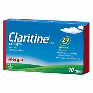 CLARITINE 10 mg 10 tabliet vyobraziť