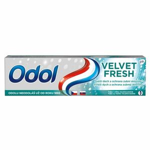 ODOL Velvet Fresh zubná pasta s fluoridom 75 ml vyobraziť