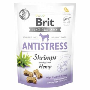 BRIT Care Functional Snack Antistress Shrimps s krevetami a konope pre psov 150 g vyobraziť