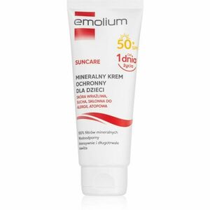 Emolium Sun Care minerálny ochranný krém na tvár a telo pre deti SPF 50+ 50 ml vyobraziť