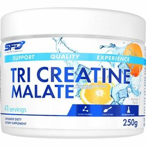 SFD Nutrition Tri Creatine Malate podpora športového výkonu a regenerácie príchuť Orange 250 g vyobraziť