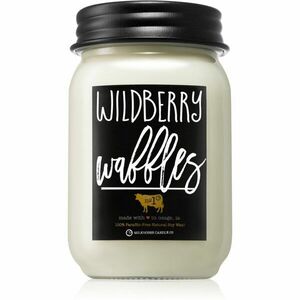 Milkhouse Candle Co. Farmhouse Wildberry Waffles vonná sviečka Mason Jar 369 g vyobraziť