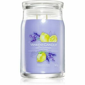 Yankee Candle Lemon Lavender vonná sviečka Signature 567 g vyobraziť