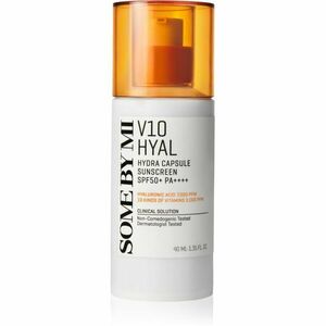 Some By Mi V10 Hyal Hydra Capsule Sunscreen ochranný krém pre citlivú a intolerantnú pleť SPF 50+ 40 ml vyobraziť
