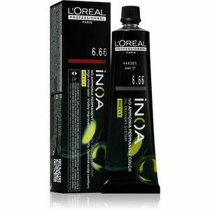 L’Oréal Professionnel Inoa permanentná farba na vlasy bez amoniaku odtieň 6.66 CARMILANE 60 ml vyobraziť