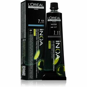 L’Oréal Professionnel Inoa permanentná farba na vlasy bez amoniaku odtieň 7.11 60 ml vyobraziť