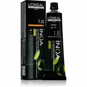 L’Oréal Professionnel Inoa permanentná farba na vlasy bez amoniaku odtieň 7.35 60 ml vyobraziť