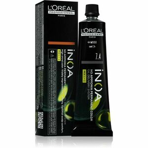 L’Oréal Professionnel Inoa permanentná farba na vlasy bez amoniaku odtieň 7.4 60 ml vyobraziť