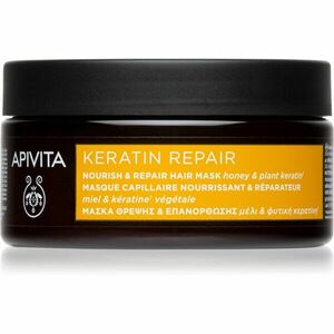 Apivita Keratin Repair Nourish Repair Hair Mask obnovujúca maska pre poškodené vlasy s keratínom 200 ml vyobraziť