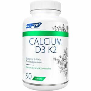 SFD Nutrition Calcium D3 K2 podpora normálneho stavu kostí a zubov 90 tbl vyobraziť