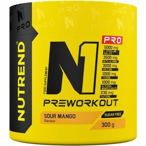 Nutrend N1 Pro podpora športového výkonu s kofeínom príchuť Sour Mango 300 g vyobraziť
