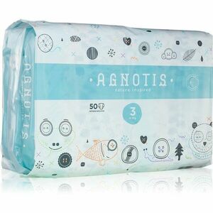 Agnotis Baby Diapers No 3 jednorazové plienky 4-9 kg 50 ks vyobraziť