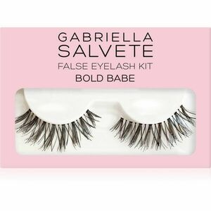 Gabriella Salvete False Eyelash Kit Bold Babe umelé mihalnice s lepidlom 1 ks vyobraziť
