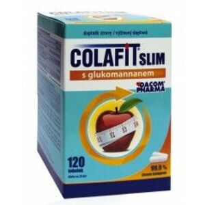 Colafit SLIM s glukomananom 120 mäkkých kapsúl vyobraziť