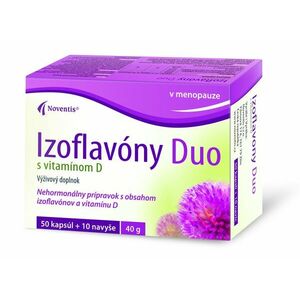 Noventis Izoflavóny Duo s vitamínom D 60 kapsúl vyobraziť